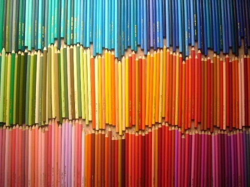 フェリシモ500色の色鉛筆 全カラーチャート完成: 画材とおしゃべり